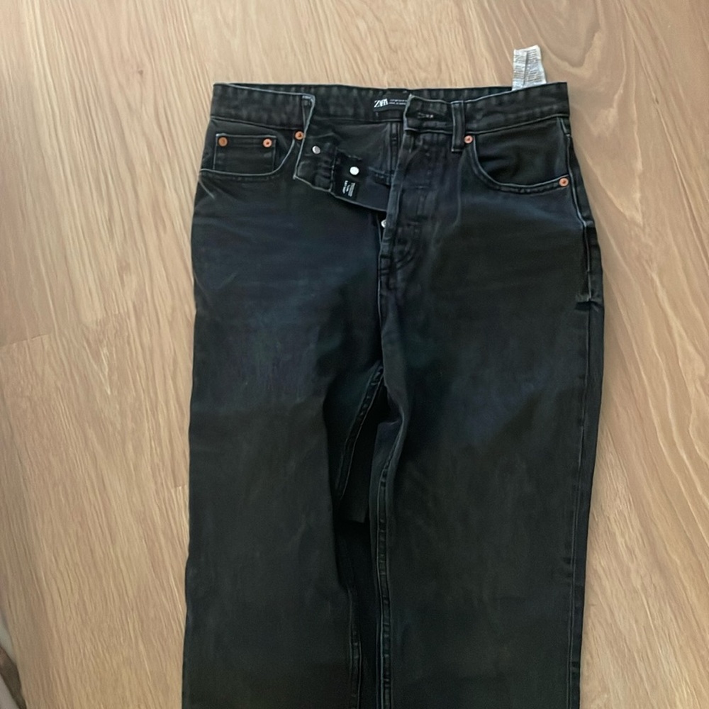 Zara cropped jeans